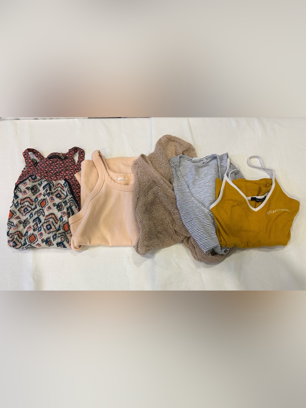 5 women’s tank top bundle